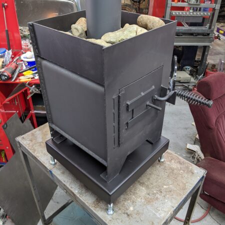small stove stand