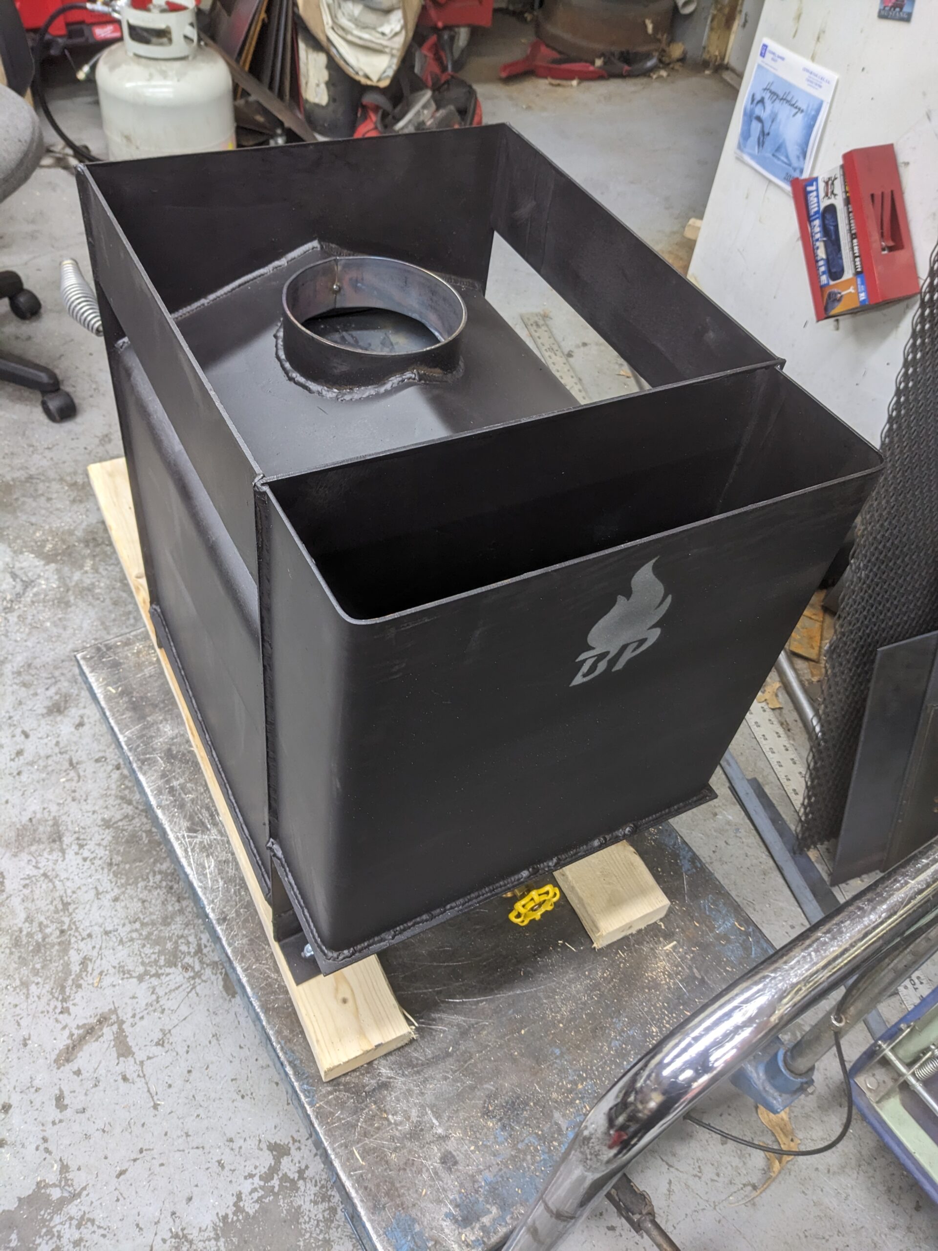External Feed Sauna Stove with Tank - Image 2